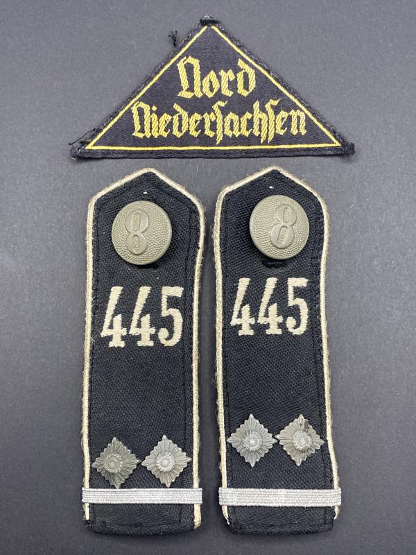 HJ Stiefendienst Oberscharführer Shoulder Boards Nord Neidersachsen