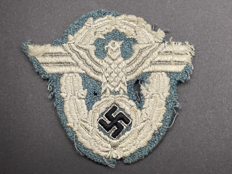 Uniform Removed Schutzpolizei Embroidered Sleeve Eagle