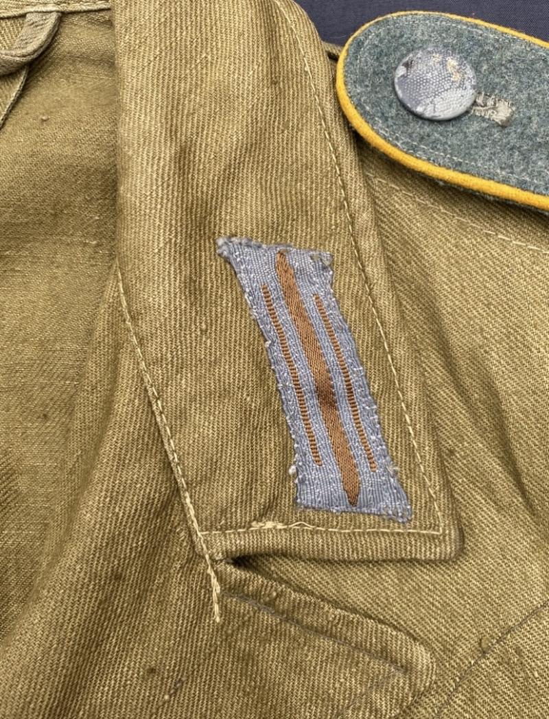 German 2nd Pattern Tropical Feldblouse Italy Campaign 1944