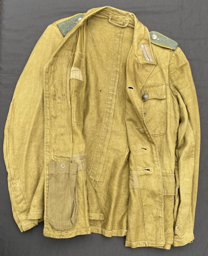 German 2nd Pattern Tropical Feldblouse Italy Campaign 1944