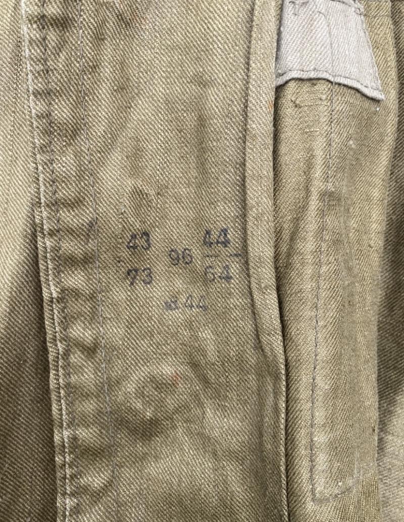 German 2nd Pattern Tropical Feldblouse Italy Campaign 1944