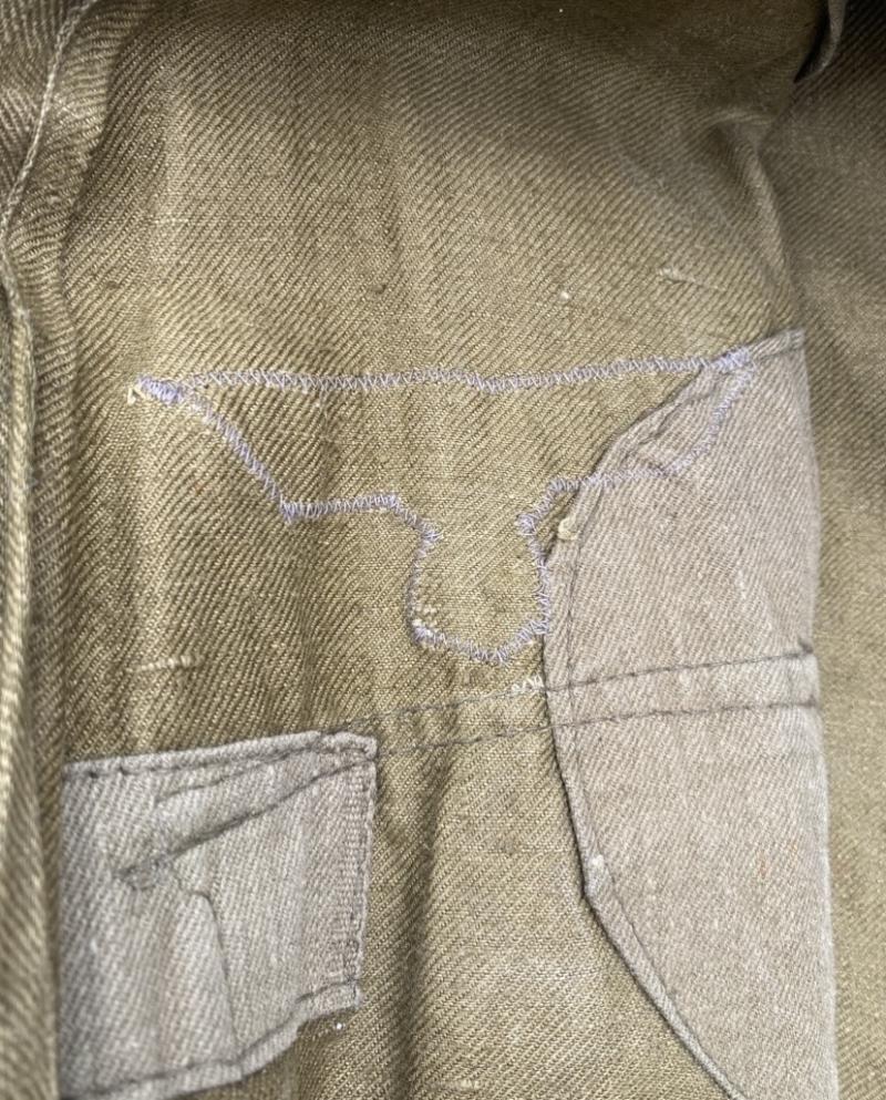 German 2nd Pattern Tropical Feldblouse Italy Campaign 1944