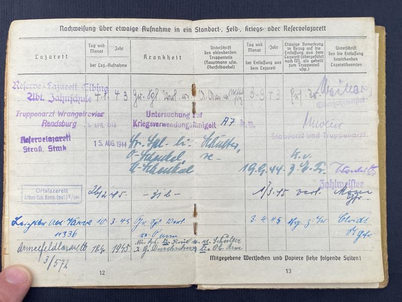 Large Grouping Unteroffizier Franz Pfundner Gren.Rgt.333