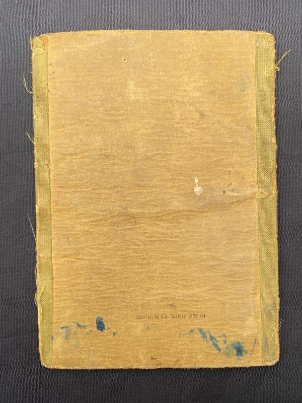German Army Soldbuch Obergefreiter Karl Mois 246VGD Ardennes & Aachen