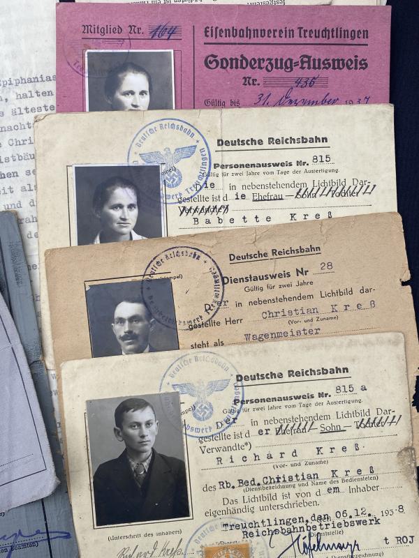 Kreß Family Grouping Son Richard Kreß KIA Russia 1942