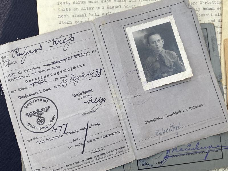 Kreß Family Grouping Son Richard Kreß KIA Russia 1942