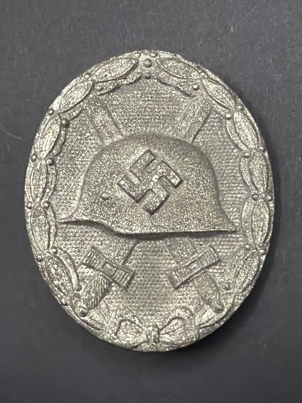Immediate Post War Produced Silver Wound Badge Rudolf Souval