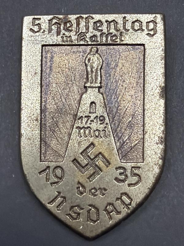 NSDAP Hessentag In Kassel 1935 Day Badge