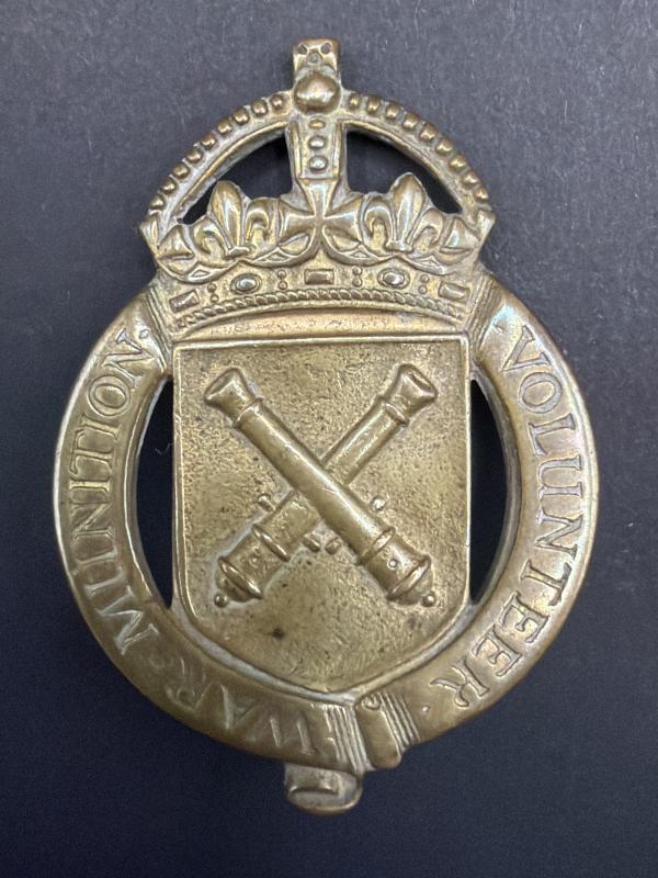 WW1 War Munitions Volunteers Lapel Badge