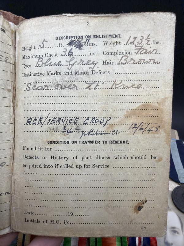 Grouping 1642511 Gnr WJ Bestley 191st LAA R.A.