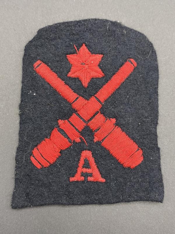 WW2 Royal Navy Anti Aircraft Ratings Patch