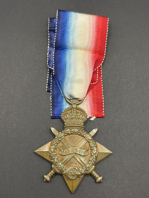 WW1 1914/15 Star Medal 11559 Pte.J.Bayliss 4/Can:Inf: