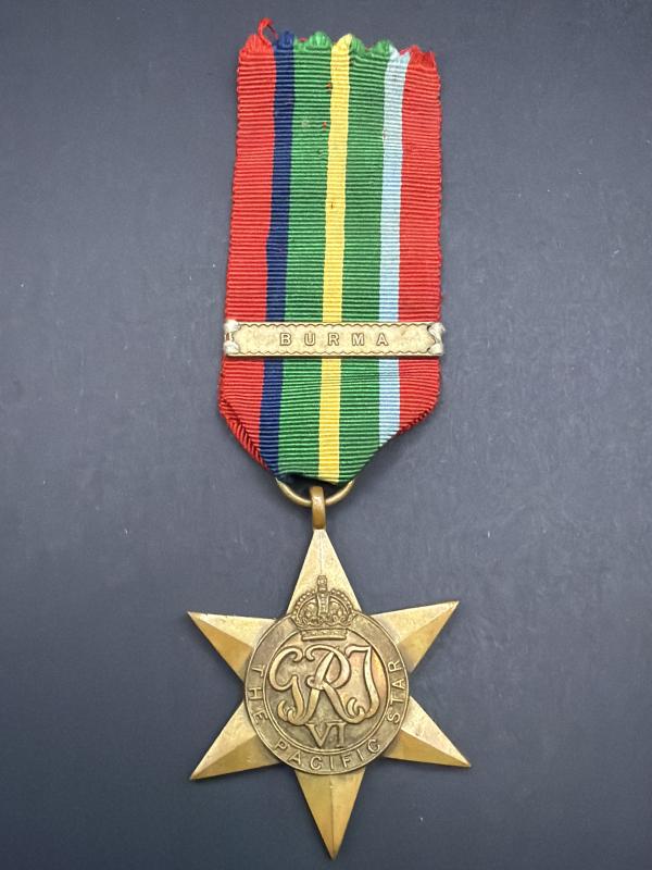 Pacific Star Medal With Burma Clasp