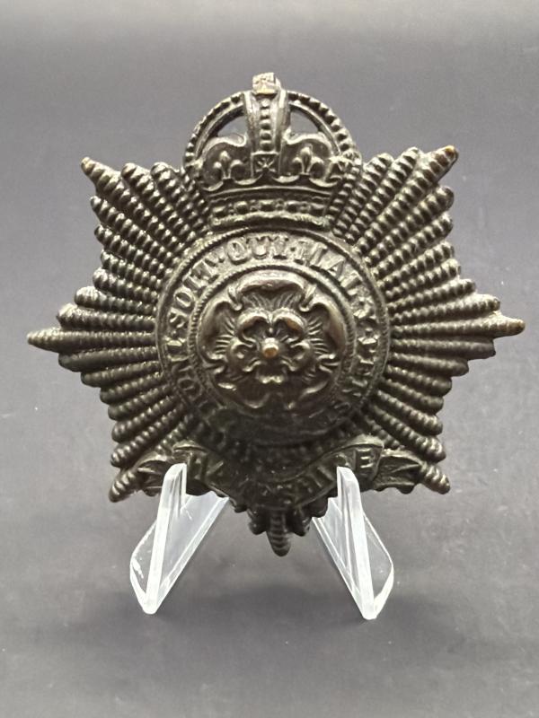 Hampshire Regiment Officers Bronze Cap Badge