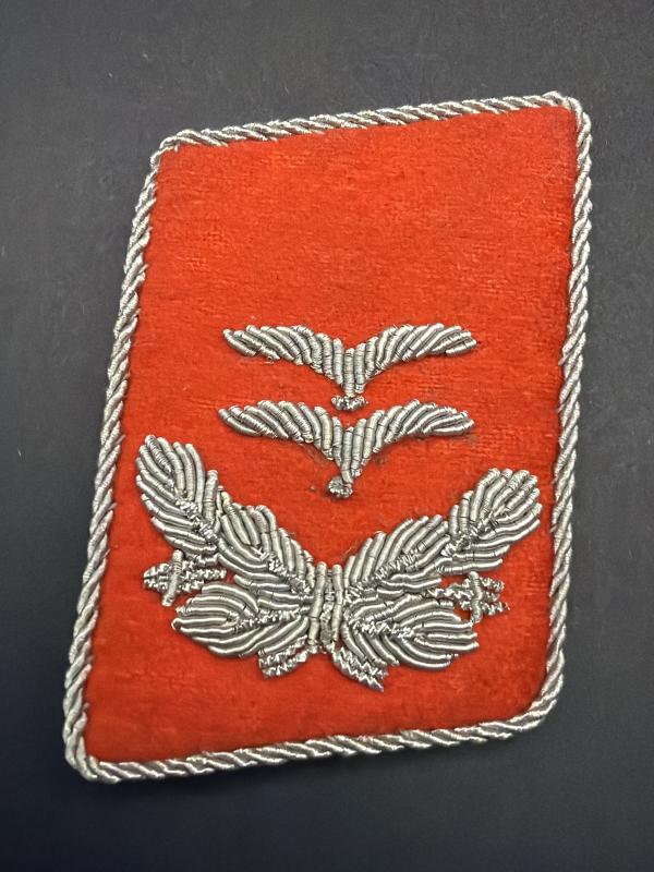 Luftwaffe Flak Oberleutnant Collar Tab