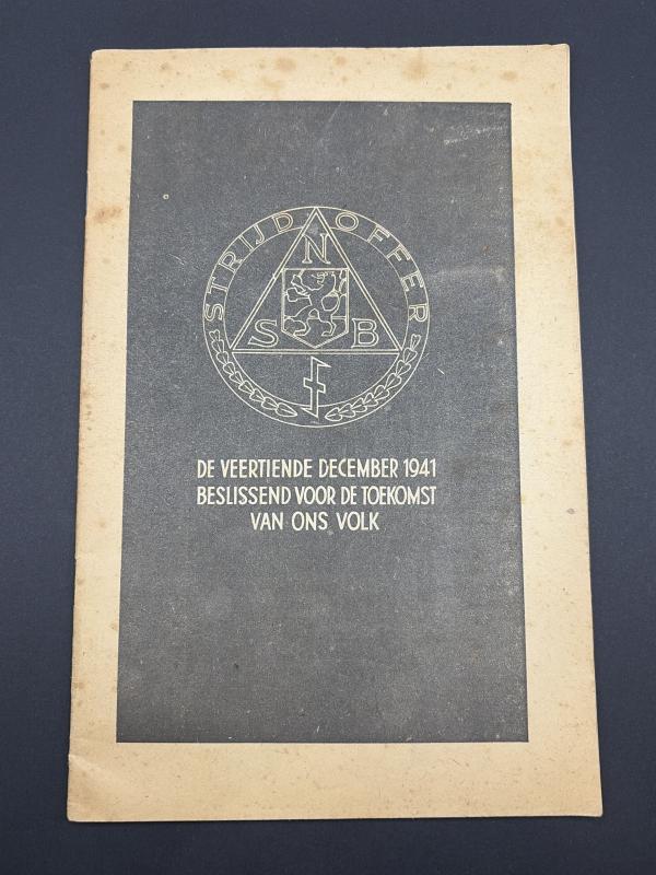 Dutch NSB 1941 Propaganda Booklet