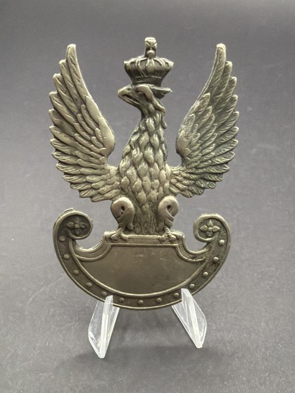 WW2 Spink Made Polish Forces Cap Badge