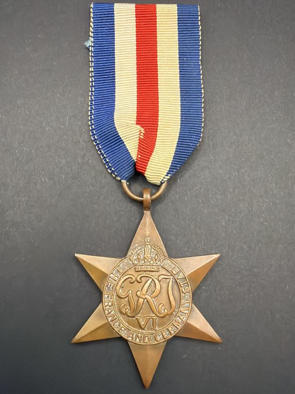 WW2 Issue France & Germany Star Medal