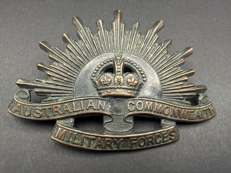 Australian Commonwealth Military Forces Cap Badge