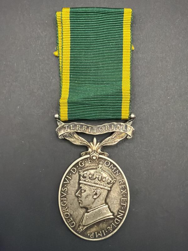 Territorial Efficiency Medal 6399710 S.Sjt.W.A.Rose R.E.