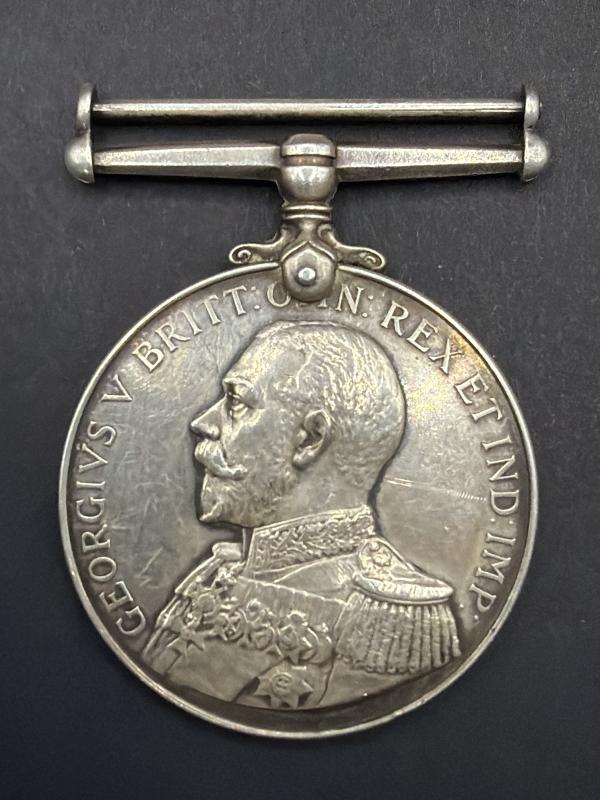 British Royal Naval Reserve Long Service and Good Conduct Medal George V