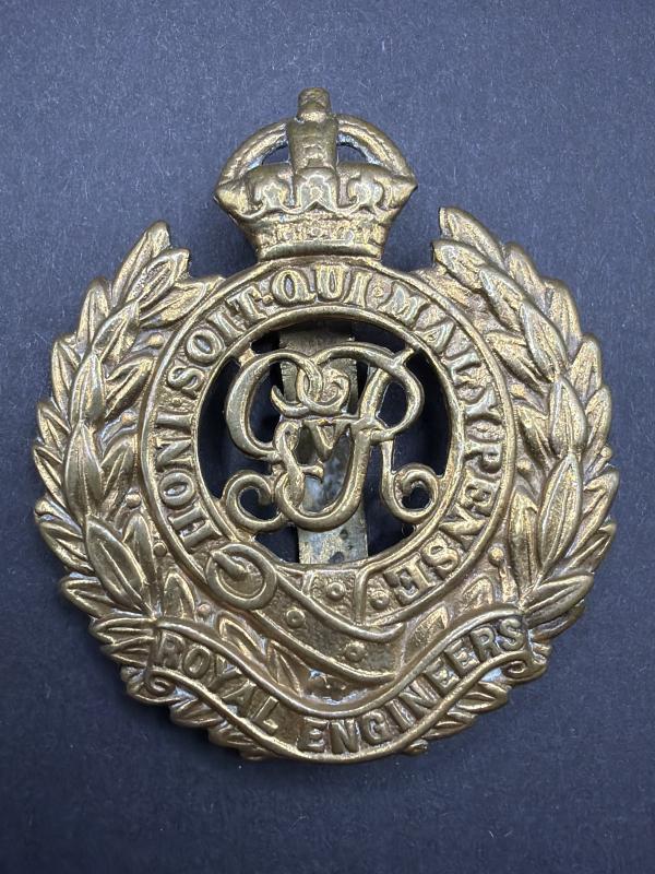 WW1 Royal Engineers Cap Badge