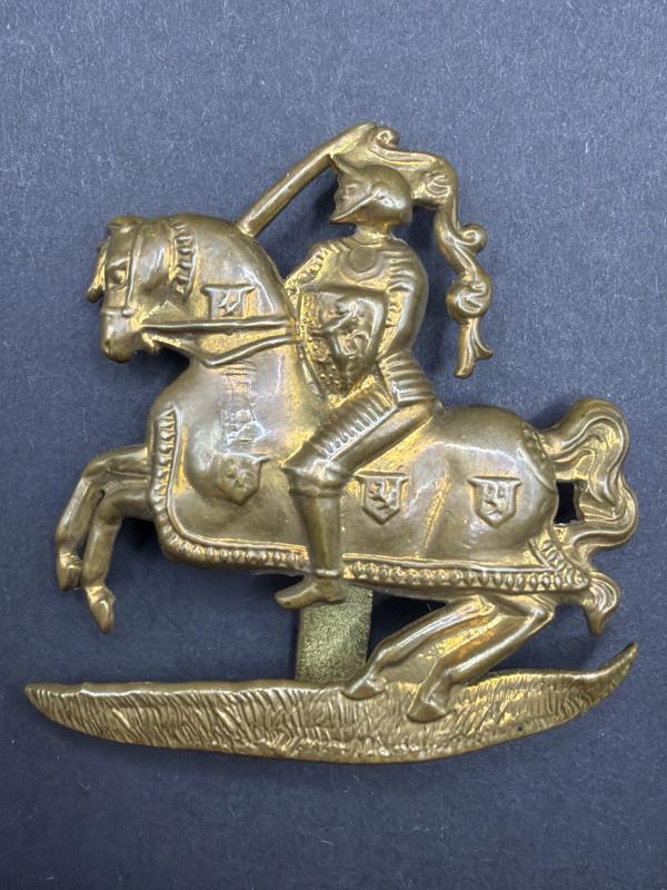 WW1 Economy Pattern 14th Battalion Fife & Forfar Yeomanry Cap Badge
