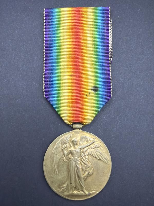WW1 Victory Medal 13500 Pte.W.D.Baxster.Norf.R