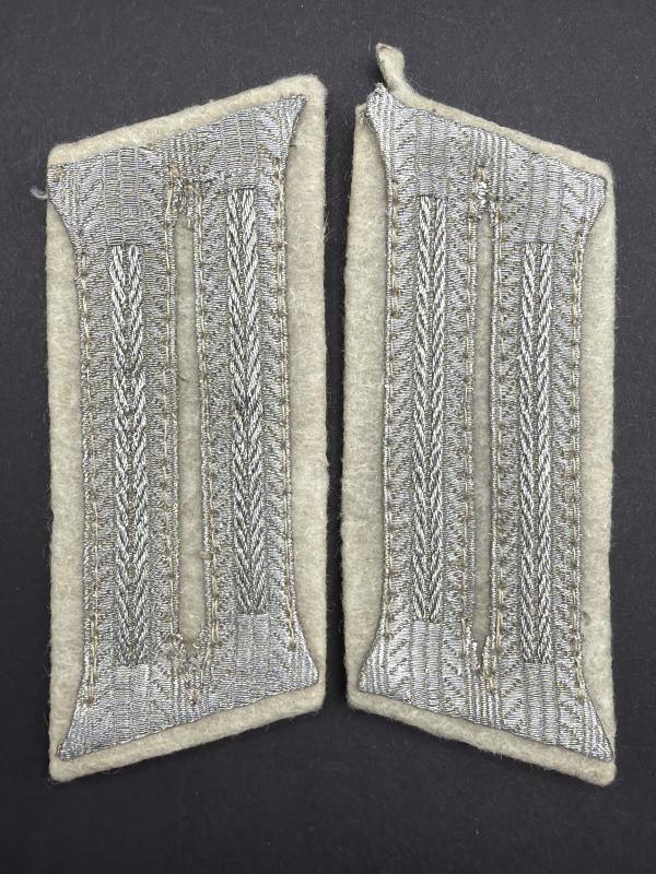 German Army Infantryman Waffenrock Collar Tabs