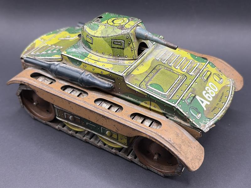 Circa 1930s-40s Arnold A680 Tin Toy Tank