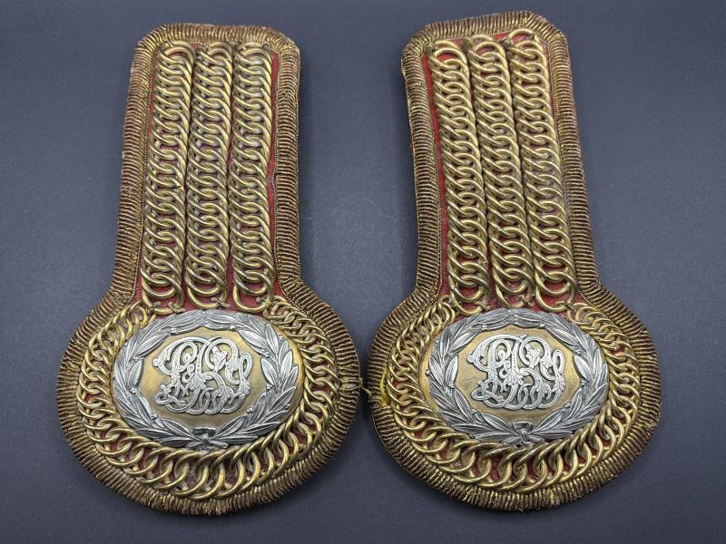 Victorian Lothian & Berwickshire Yeomanry Officers Epaulettes