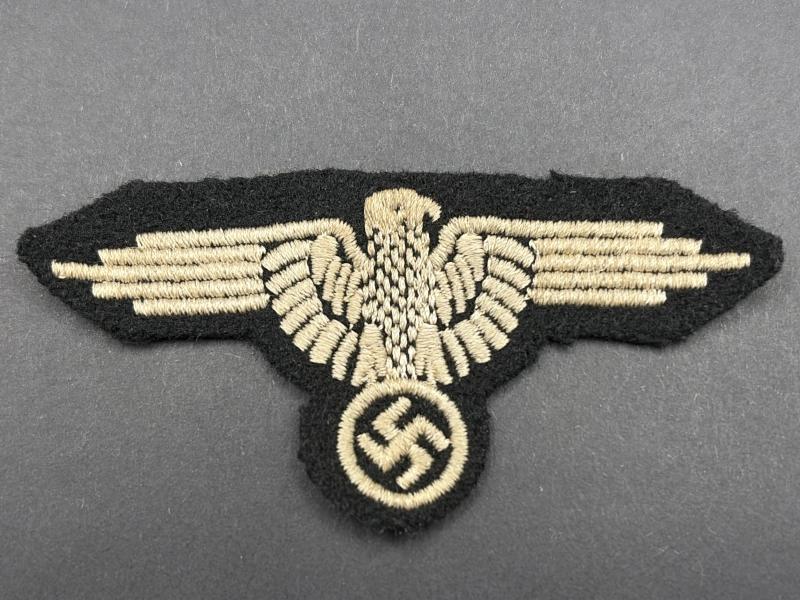 Waffen SS Mid/ Late War Embroidered Sleeve Eagle