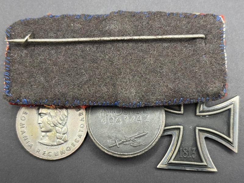 German Medal Bar EK2, Ost Medal & Crusade on Communism Award