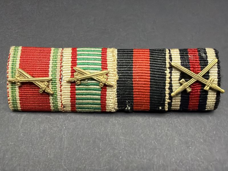 WW1/WW2 Austrian-Hungary Medal Ribbon Bar