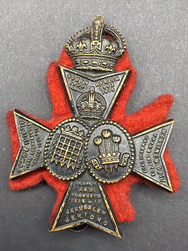 WW2 Westminster Rifles Cap Badge