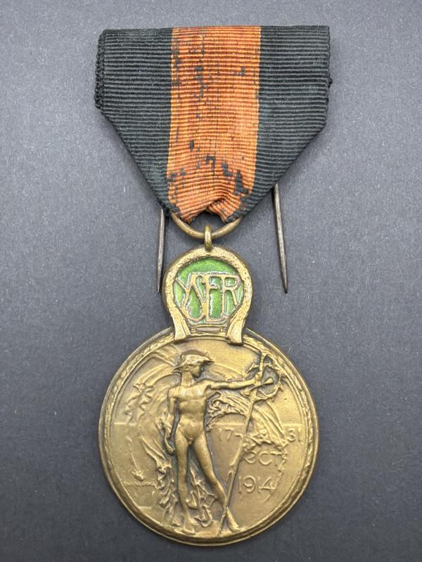 Belgian Yser Medal October 1914