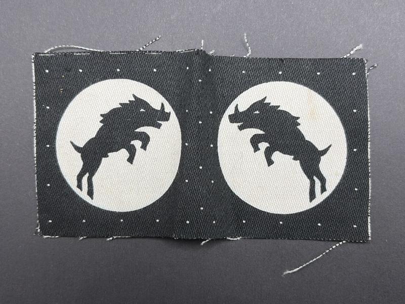 Pair of 30th Armoured Corps Formation Patches