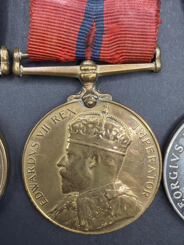 Large Victorian/ Edwardian Police Grouping PC T Ward City of London Police