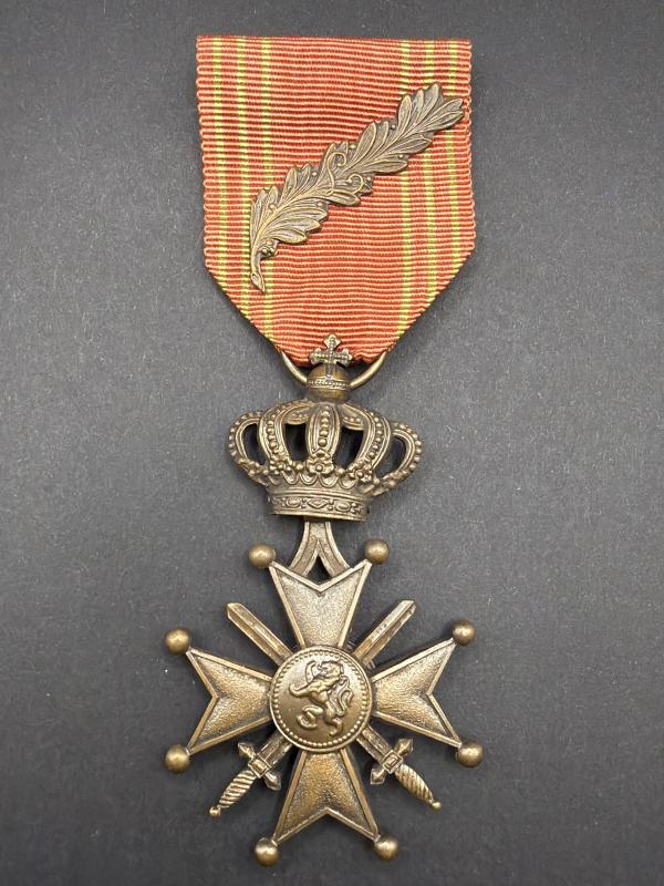 WW1 Belgian Croix de Guerre Medal
