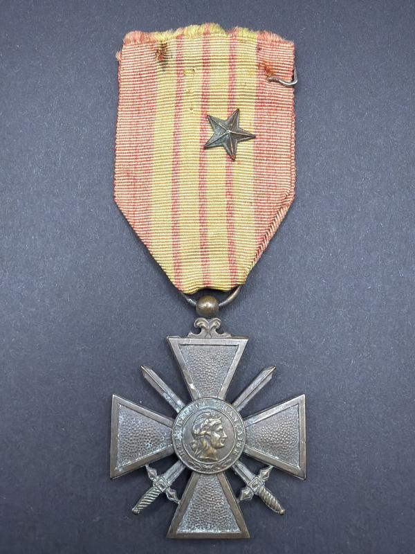 French Croix de Guerre 1939 Issue