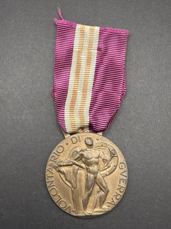 WW1 Italian Volunteer Service Medal