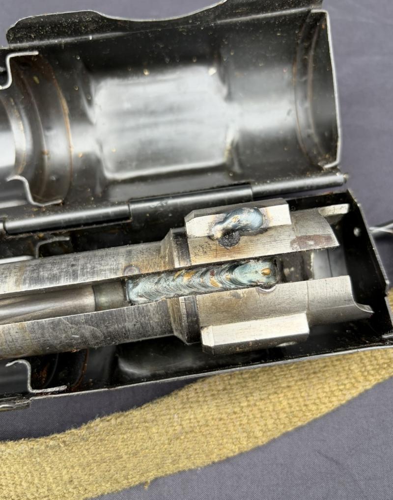Deactivated MG34 Barrel & Case