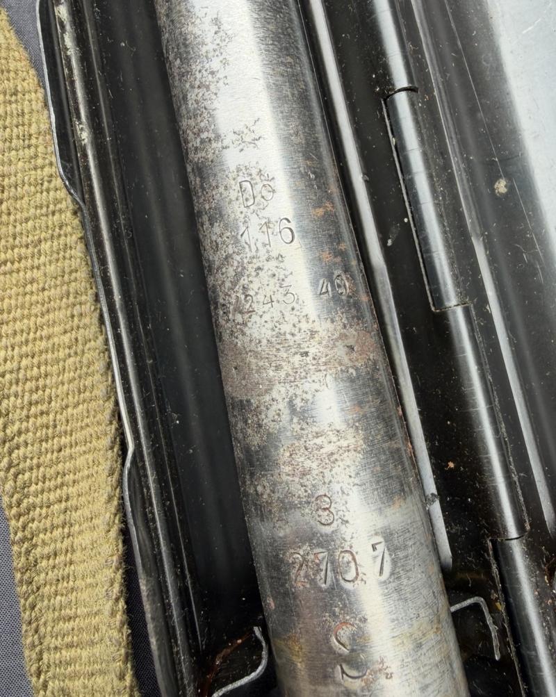 Deactivated MG34 Barrel & Case