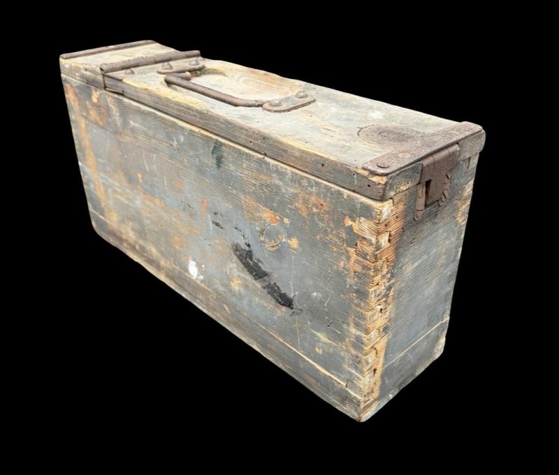 Wooden MG08/15 Ammo Box