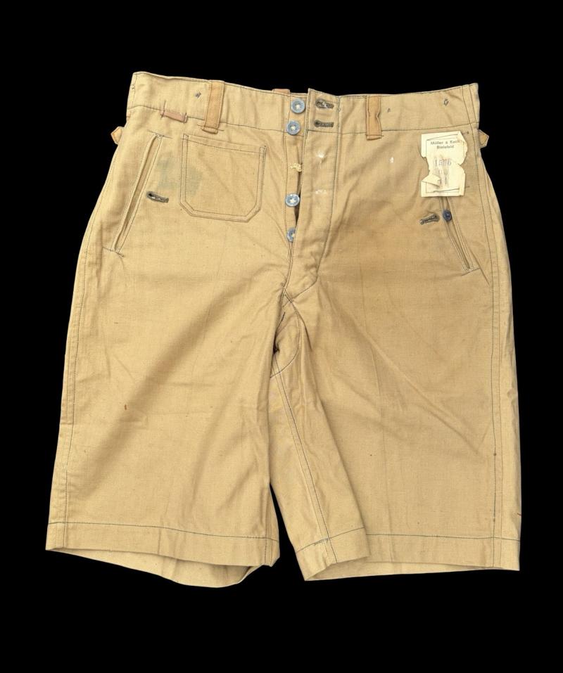 German Kriegsmarine Tropical Shorts Unissued