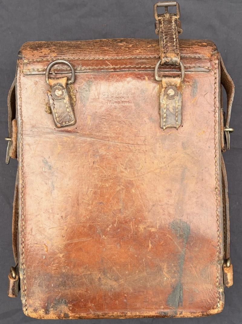 Deutsches Rotes Kreuz Officers Medical Satchel Bag With Contents