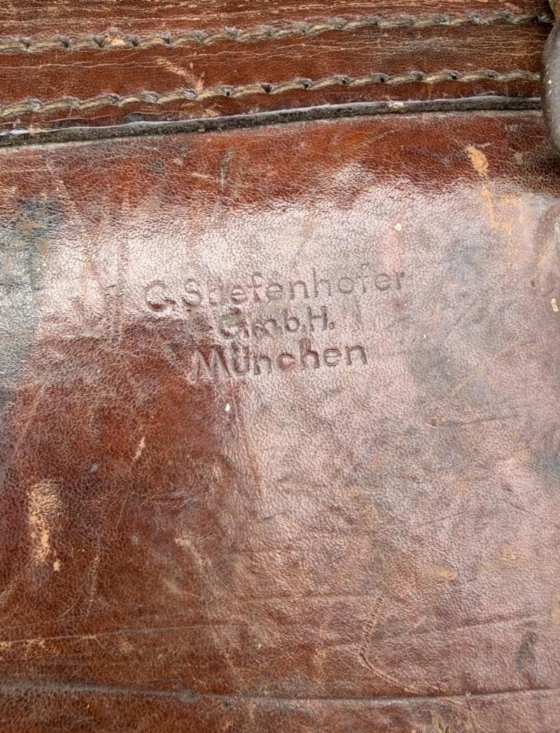Deutsches Rotes Kreuz Officers Medical Satchel Bag With Contents