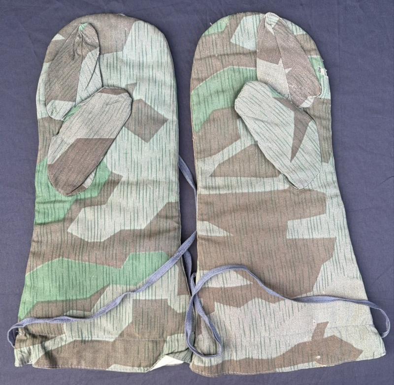 Splinter Pattern Reversible Late War Winter Mittens