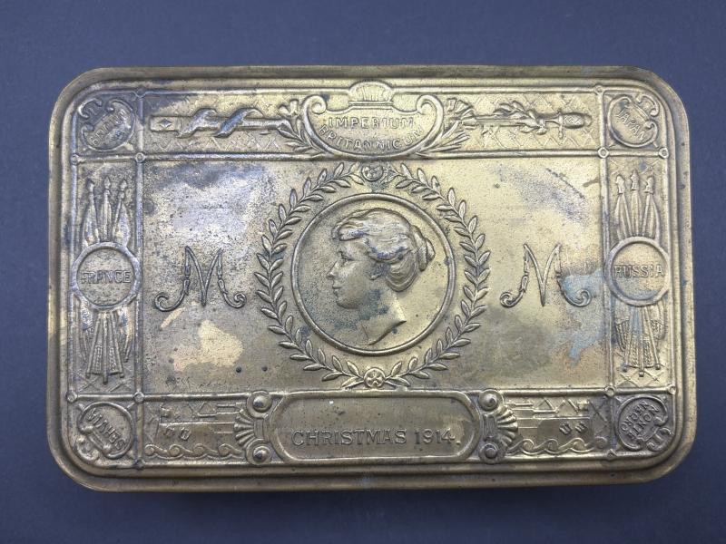 Princess Mary Cigarette Gift Tin Christmas 1914