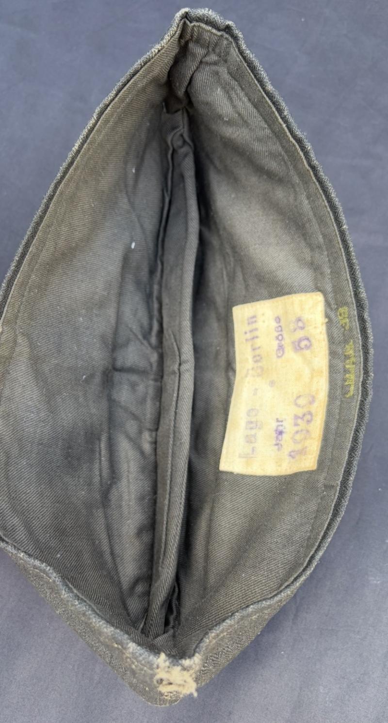 Luftwaffe Mechanics HBT Black Side Cap Lago Berlin 1939